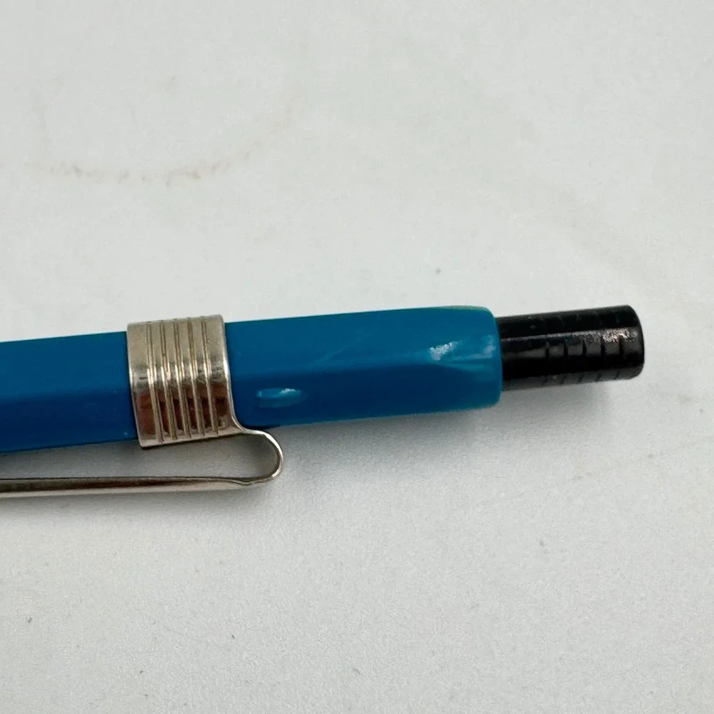 Eagle Turquoise 10 Lead Holder Drafting Pencil Blue Vintage England